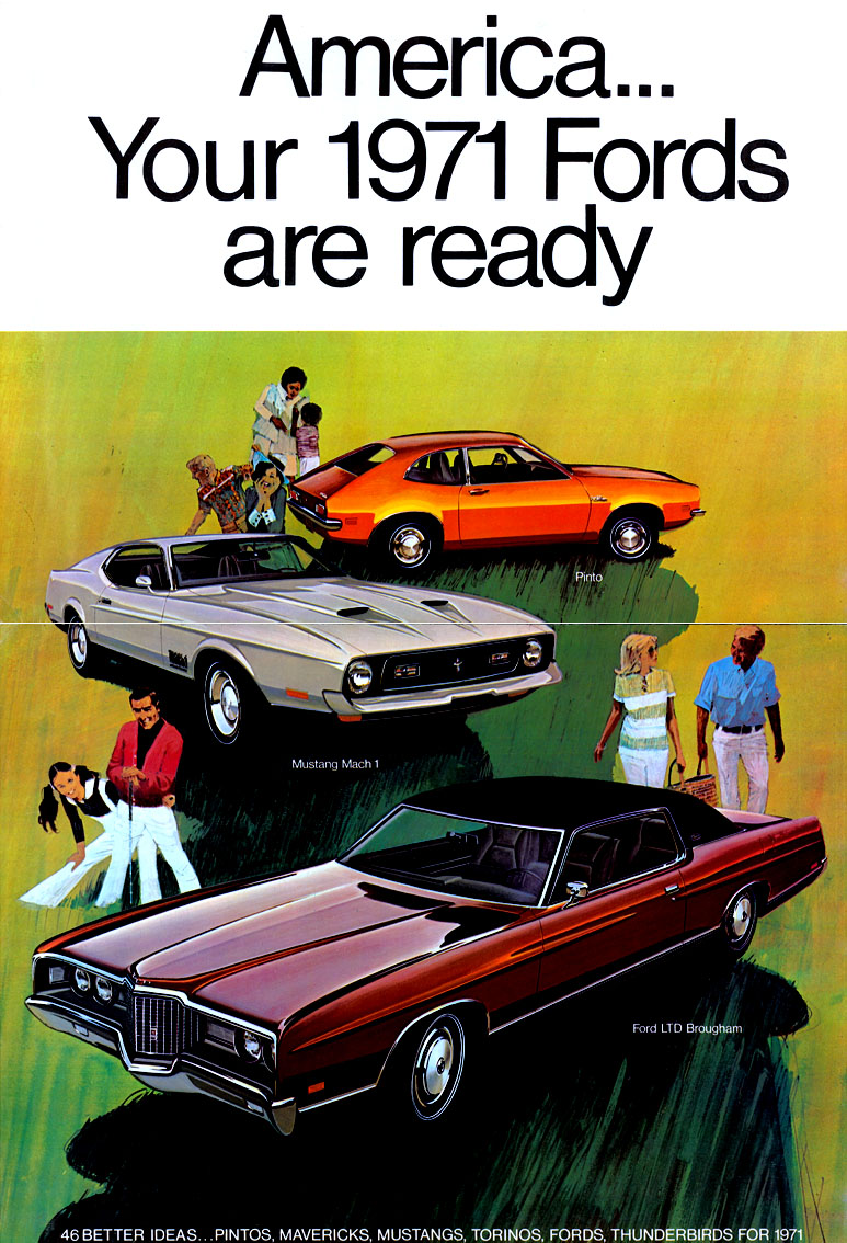 1971 Ford Foldout Page 1